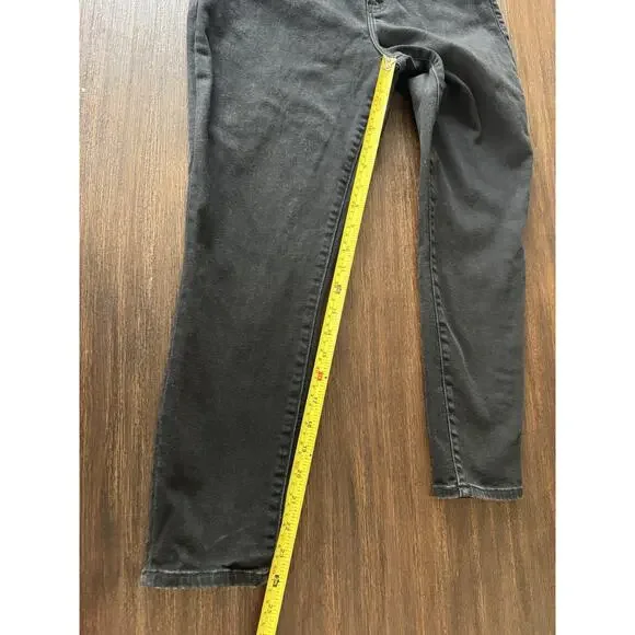 Abercrombie & Fitch Jeans Womens 29 Black The Super Skinny Ankle High Rise Black - Picture 5 of 10